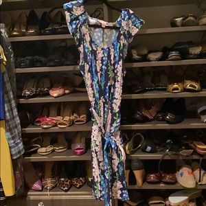 Lilly Pulitzer floral dress size L